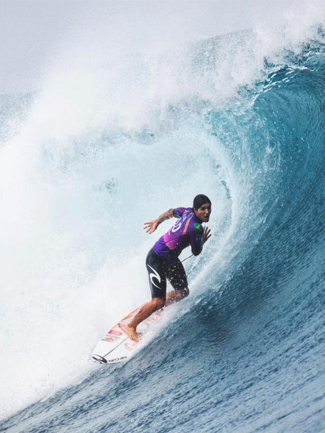 As etapas do mundial de surf da WSL em 2022