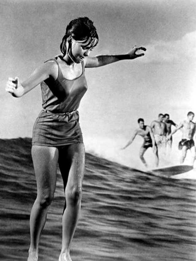 O surf em Hollywood