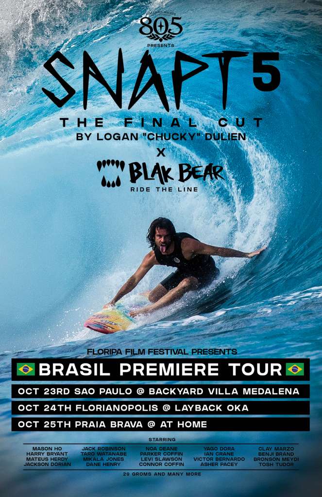 cartaz Snapt 5 brasil premiere tour