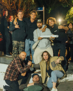 Da esq. para dir., Logan, Mateus Herdy, Bruno Zanin, Niccolas Padaratz, Junior, Rapha e Carol. Foto: Fábio Gonçalves