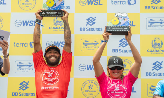 Jadson André e Laura Raupp campeões da primeira etapa capixaba do QS