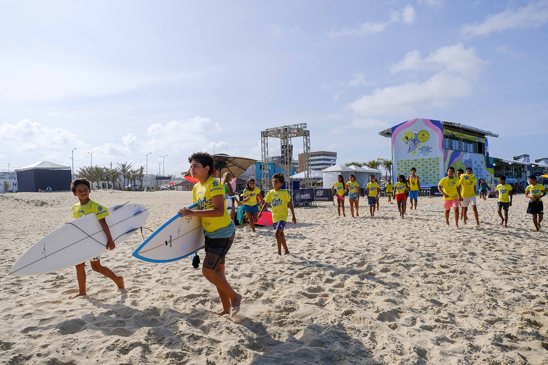 Projeto Novas Ondas em Fortaleza. Foto: Marcio David/WSL