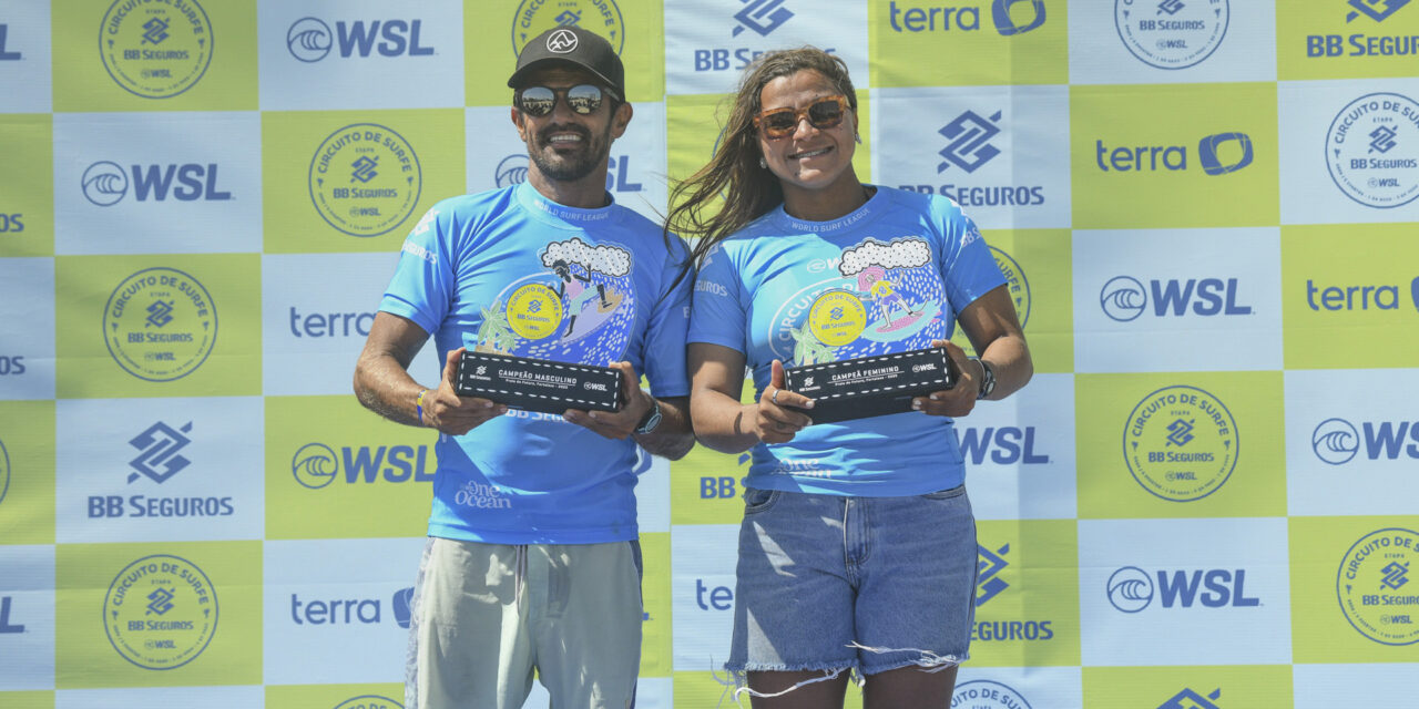 Ceará no topo! Juliana dos Santos e Michel Roque campeões do QS em Fortaleza